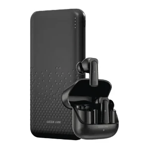 هندزفری بی سیم و پاور بانک گرین لاین مدل Rome and Earbuds